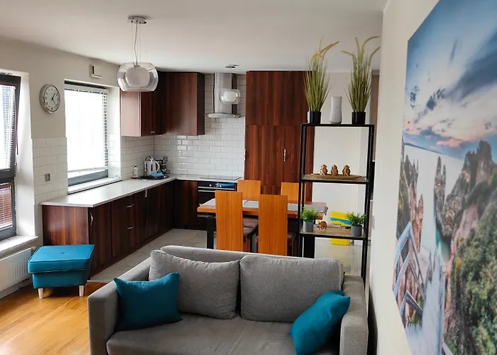 Apartman Wola Park Apartament - Klimatyzacja, Metro Ulrychow, Garaz-gratis *